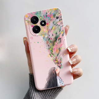 Dành Cho Xiaomi Redmi 12 5G Ốp Lưng Mềm Thiết Kế Mới 2024 Mờ Thời Trang Bướm Phi Hành Gia In Hình Chống Sốc Mỏng Ốp Lưng