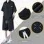 Bộ quần áo nam mùa hè cao cấp phong cách Hàn Quốc, Set bộ sơ mi nam cộc tay thoáng mát full logo tag B03