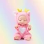 Búp bê YOLOGO BJD, Búp bê quần áo họa tiết động vật Smile Baby Series, Đồ chơi trẻ em Đồ chơi thực tế dễ thương cho trẻ em bé gái