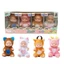 Búp bê YOLOGO BJD, Búp bê quần áo họa tiết động vật Smile Baby Series, Đồ chơi trẻ em Đồ chơi thực tế dễ thương cho trẻ em bé gái