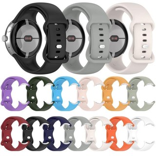 Dây đeo đồng hồ silicon cho Google Pixel Watch 3 41mm 45mm Vòng đeo tay thể thao thay thế cho Google Pixel 2 1 Phụ kiện dây đeo thông minh