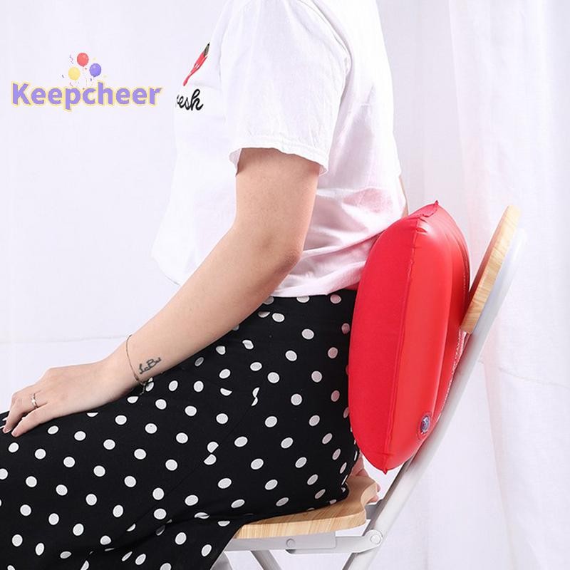 [Keepcheer] 47 * 30cm Di Động Gấp Không Khí Bơm Hơi Du Lịch Ngoài Trời Nhà Mềm Mại [Mới]