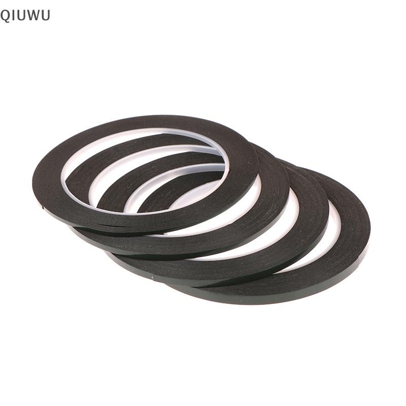 Qiuwu 2-5MM 10M Đen Băng Dính Chắc Chắn Cuộn Cho Máy Tính Bảng LCD Cảm Ứng Khung Kính Mặt Sau Sửa Chữa Keo Hai Mặt Cho Điện Thoại.