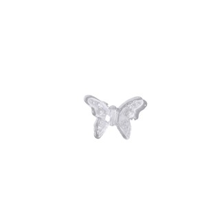 Phong cách Nhật Bản, bông tai DIY hình bướm xuyên thấu 3D trong suốt bằng acrylic, dây chuyền điện thoại cho phụ nữ, bán buôn vật liệu