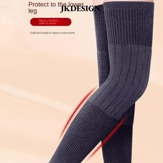 Jkdesign Chân Ấm Áp, Miếng Lót Nẹp Đầu Gối Bảo Vệ, Len Cashmere Đen / Xám Ấm Đầu Gối Đầu Gối