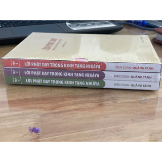 Sách - Lời Phật dạy trong Kinh Tạng Nikaya ( Bộ 3 cuốn) ( bìa mềm)