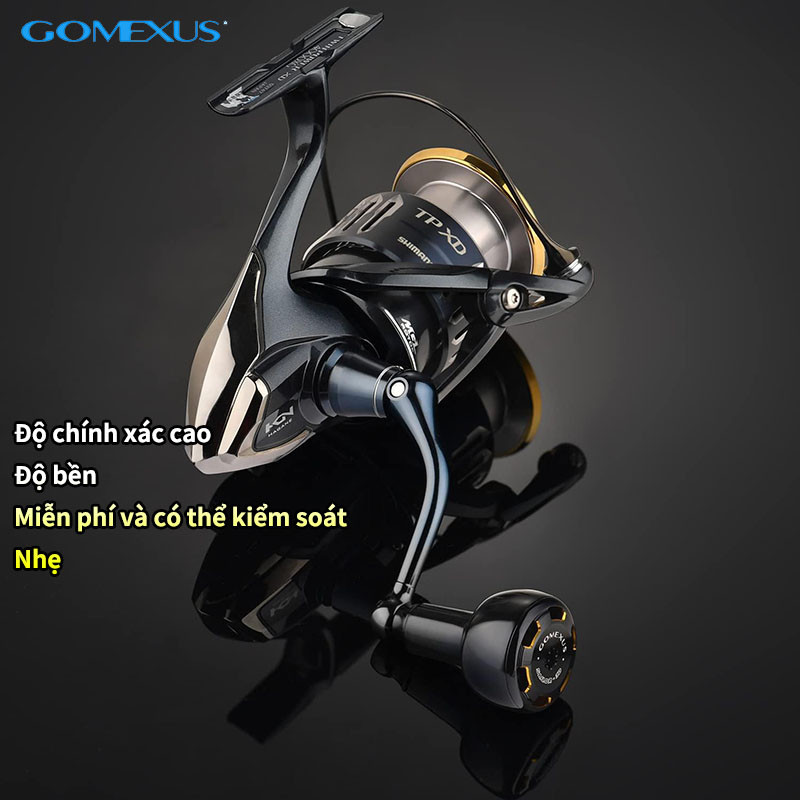 Ảnh Tay nắm GOMEXUS bằng hợp kim siêu nhẹ 30mm dành cho máy câu cá Shimano Daiwa ryobi AS30 3