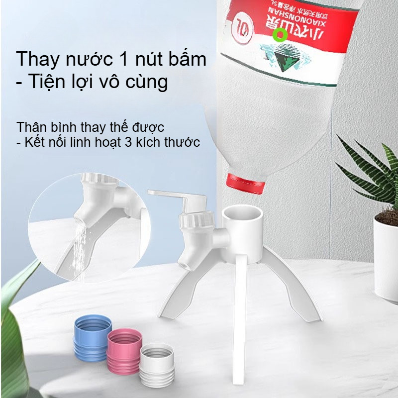 Vòi Chai Nước Đa Năng ,Giá đỡ máy phân phối nước, Tiện Ích Gia Đình,  Chất Liệu An Toàn, Dễ Lắp Đặt