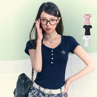 MUJIELLA áo thun nữ áo phông baby tee 2025 New MUJI2025070304