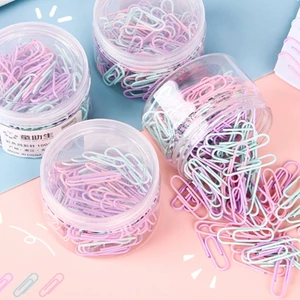 Exhila Thư Kẹp Giấy Kẹp Giấy Nhiều Màu Sắc Kẹp Giấy Đánh Dấu Trang Ghi Nhớ Kẹp Kim Loại Kẹp
