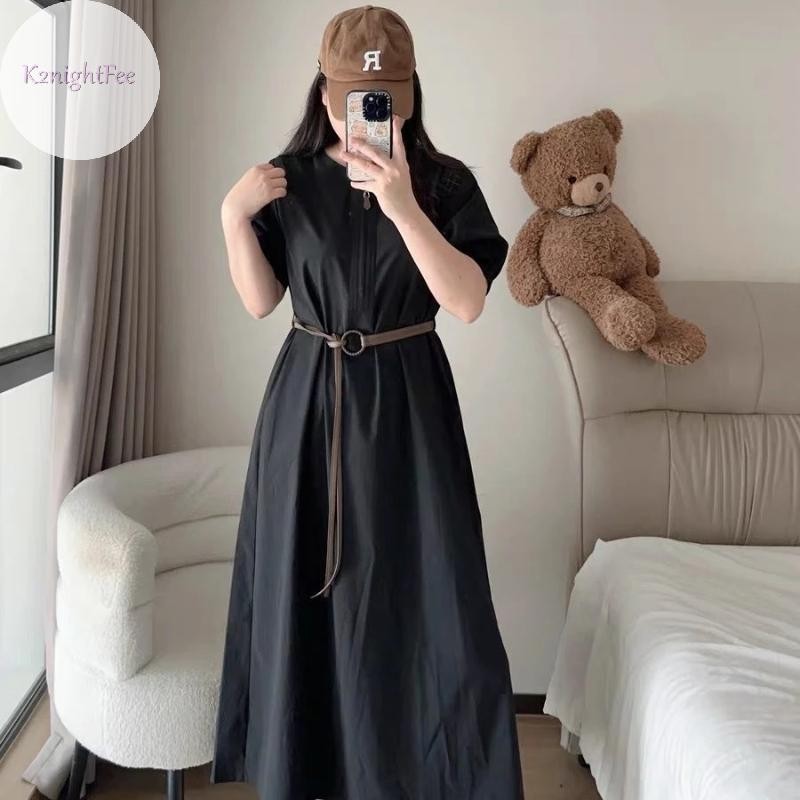 K2nightFee Lỗ Vintage Dây Da Màu Trơn Vintage Trang Trí Thắt Lưng Mỏng Đầm VN