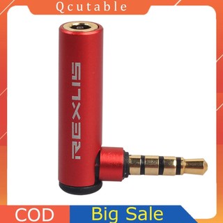 [HẤP DẪN!]1 / 5 / 10 Chiếc 90 Độ Đa Năng 3.5 Mm OMTP Sang CTIA Tai Nghe Chuyển Đổi Đầu Nối