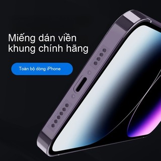 Miếng dán bảo vệ viền điện thoại siêu mỏng – Cảm giác chạm mượt, dùng cho iPhone 17 16 15 14 13 12  Pro Max