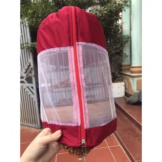 Áo trùm lồng chim vành khuyên chất lượng cao Áo lồng khuyên đường kính 22cm giá tốt