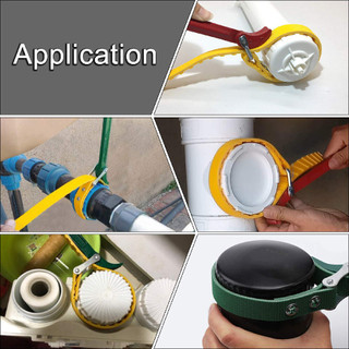 Cảo mở lọc dầu nhớt dây da Kapusi/ tay mở cốc lọc dầu,Goodtool, Cờ lê tháo lọc dầu nhớt ô tô,