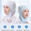 Mũ chống bụi MERIGGIARE, Bảo vệ cổ Mũ làm việc thoáng khí, Xưởng nắp xưởng màu trơn co giãn