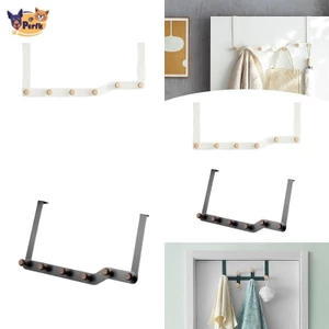 Trên Móc Cửa Có 6 Móc Không Cần Lắp Ráp Chịu Lực Chắc Chắn Trên Cửa Móc Treo Giá Đỡ Để Treo Quần Áo Phòng Ngủ