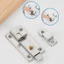 Chốt khóa cửa trượt K09 - Then Cửa Bằng INOX, full ốc vít