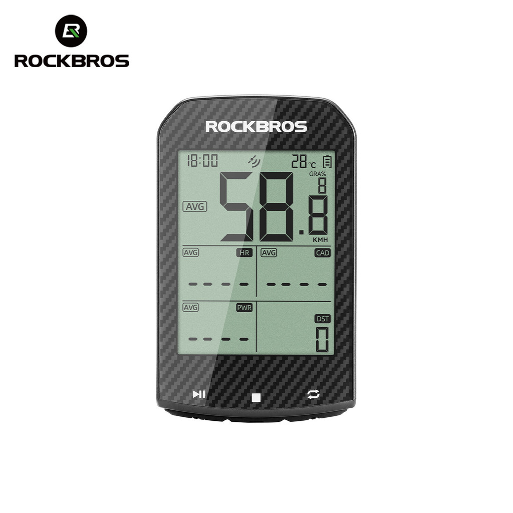 【Giao hàng 3 ngày】ROCKBROS M1 Pro - Máy tính xe đạp GPS với năm vệ tinh định vị, màn hình 2.9'',pin bền đến 70 giờ, chống nước