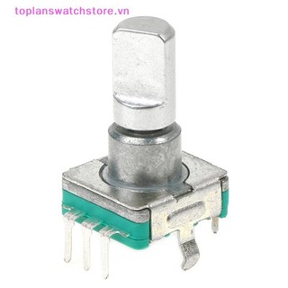 Toplanswatchstore 1PC EC11 Bộ mã hóa quay mỏng với 30 Định vị 15 xung 15mm Nửa trục VN