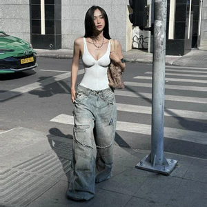 Quần Skinny Sling Body Off Vai Chiết Eo Không Đều - Phong Cách Mỹ Thanh Lịch và Gợi Cảm