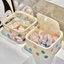 Hộp Nhựa Đựng Đồ Đa Năng Họa Tiết Chấm Bi, Hộp Đựng Đồ Trang Điểm Mini Nắp Nhấn Tiện Lợi GADI