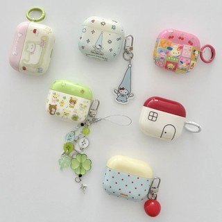 Ốp lưng cho AirPods 4 [2024] AirPods Pro2 Pro 3 2 1 Vỏ tai nghe không dây Apple sang trọng IMD Cô gái Hàn Quốc