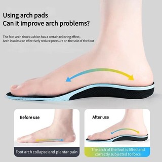 Giày Thể Thao Mới Đế Vòm Hỗ Trợ Đế Cho Chân Plantar Fasciitis Chân Phẳng Chỉnh Hình Miếng Lót Chạy Phụ Kiện Đế Giày