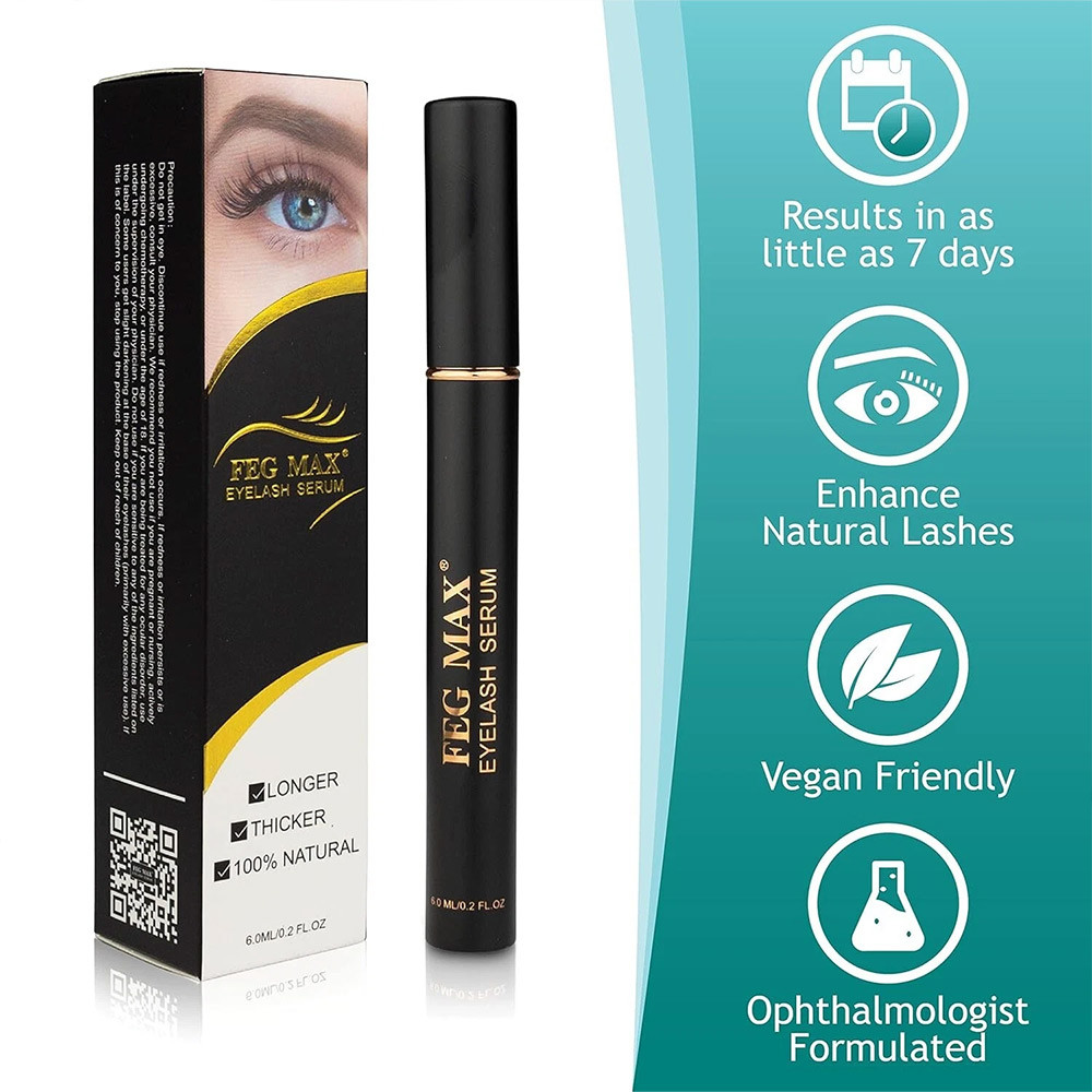 FEG MAX Black Tube Eyebrow Liquid Eyelash Liquid 6ml | Shopee Việt Nam