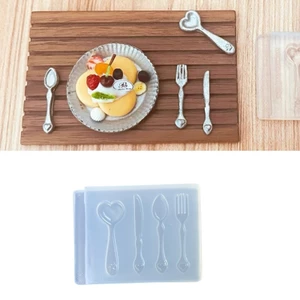 SA Đa Năng Khuôn Thiết Yếu Để Làm Thìa Và Nĩa Thực Tế Khuôn Nhựa Quà Tặng Hoặc Đồ Trang Trí Sáng Tạo