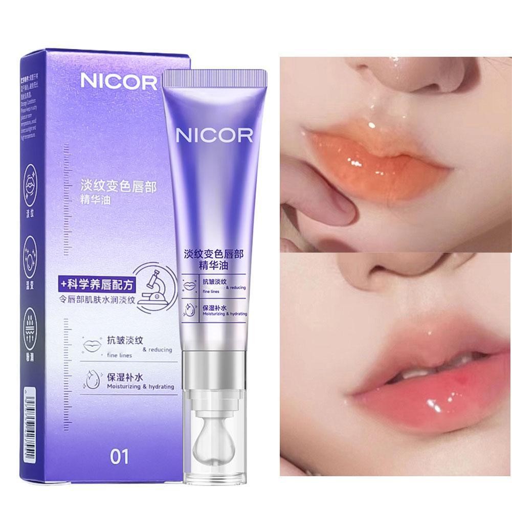 Dầu Tinh Chất Môi Đổi Màu Với Vitamin E Dưỡng Ẩm Lâu Dài Phai Lip Fine Line E7k2
