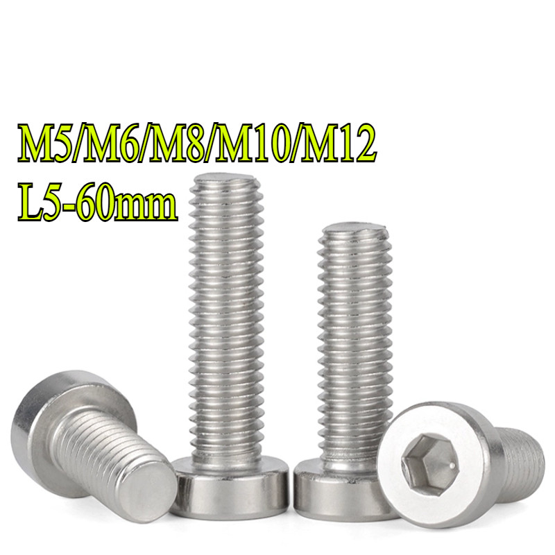Ốc vít/Mỏng Bulong lục giác đầu trụ/Inox 304/Ốc lục giác/Mỏng Bulong ...