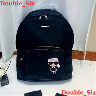 Balo Thời Trang Kal Double - Six.  Cặp Đựng Sách Vở, Laptop Chất Dù Chống Nước
