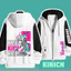 SY3 Genshin Impact Kinich Vẽ Tay anime Dây Kéo Áo Khoác Áo Unisex Top YS3