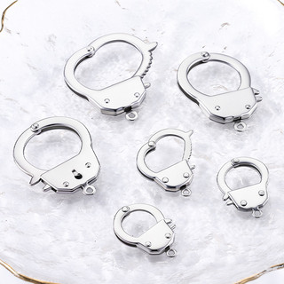 Khóa còng tay bằng thép không gỉ được đánh bóng Chống nước và Colorfast DIY Vòng tay Vòng cổ Phụ kiện trang sức