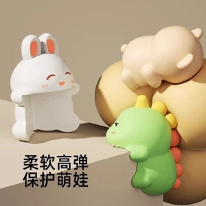 Miếng bọc góc cạnh bàn an toàn cao su hình thỏ gấu khủng long cute