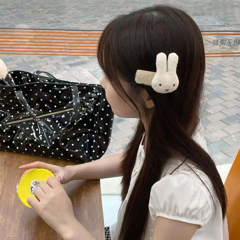 Mới - Kẹp tóc thỏ hoạt hình sang trọng, đa năng