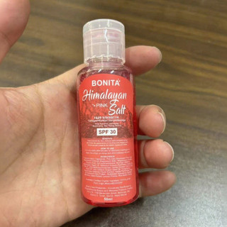 Bonita himalayan pink salt face body hair oil spf30 citron collagen 50ml
﻿