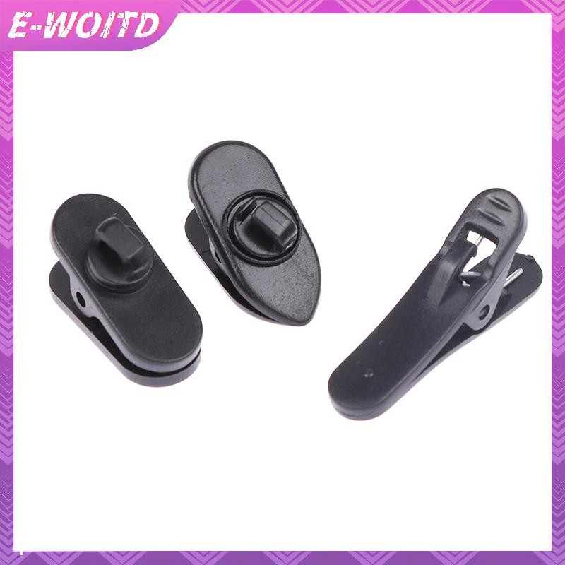 E-woitd 10 Chiếc Tai Nghe Cáp Dây Kẹp Dây Cổ Núm Kẹp Tổ Chức Giá Đỡ HNVN
