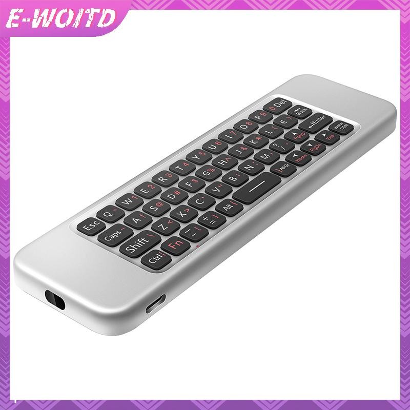 E-WOITD Voice Air Mouse Điều khiển từ xa W3 2.4G Bàn phím không dây cầm tay cho Android TV BOX PC HNVN