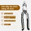 Kìm Cắt Sắt CAO CẤP Siêu Khỏe Cắt Đứt Mọi Loại Thép, Ổ Khóa, Dây Xích, Cáp Điện, Kìm Nhọn Đa Năng ,XỊN HT-128