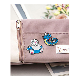 Pokemon Thổ Cẩm Pikachu Hợp Kim Huy Hiệu Schoolbag Pin Trang Trí Hợp Kim Kẽm Pokemon Pin