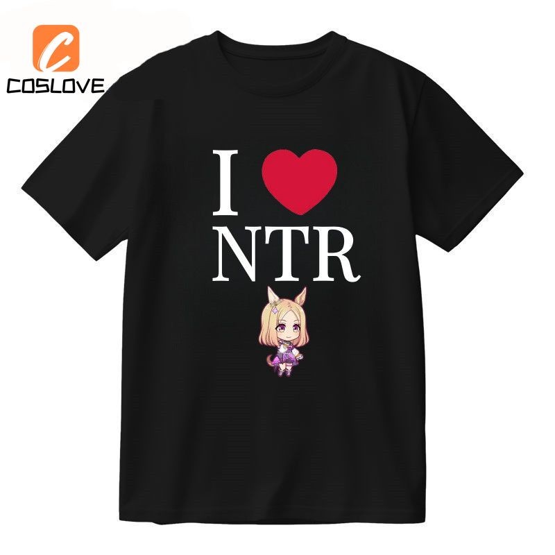 Áo thun cosplay phong cách Anime Game Pretty Derby Narita, phù hợp mặc hàng ngày và mùa hè