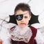 Halloween Đen Trắng Đầu Lâu Cướp Biển Phụ Kiện Thời Trang Nỉ Mặt nạ Mắt Trẻ Em Dự Tiệc Cung Cấp