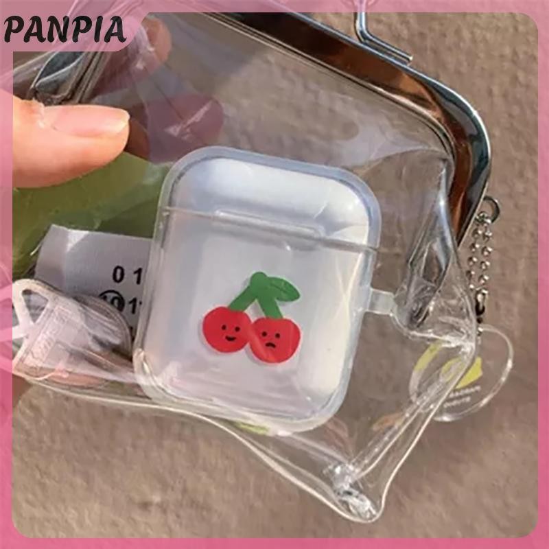 PANPIA-Ins Trong Suốt Đơn Giản Sắt Miệng Kẹp Túi Đồ Nhỏ Túi Bảo Quản Ví Đựng Tiền Xu