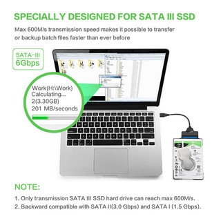 【COD】Bộ Chuyển Đổi USB 3.0 Sang SATA Dành Cho Ổ Cứng Gắn Ngoài SSD/HDD 2.5 Inch, Tương Thích Windows/Mac
