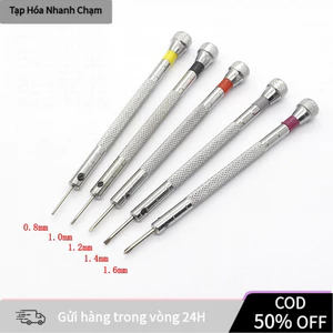 【COD】Dụng cụ tua vít sửa đồng hồ chính hãng, đầu dẹt siêu nhỏ, dùng thay dây da, dây kim loại, kích thước nhỏ gọn, độ bề