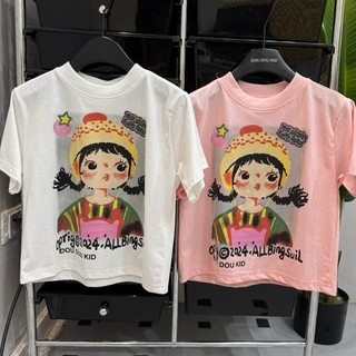 AP57 Áo Phông Bé Gái 11-45kg,Chất Cotton Hữu Cơ Mềm Mát
