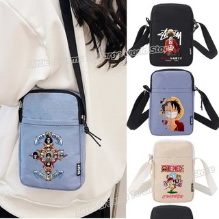 [Hàng Tại Chỗ] Túi Đeo Chéo mini In Hình anime one piece Cho Du Lịch Đa Năng