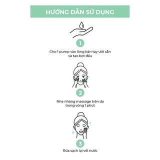Bọt rửa mặt chiết xuất Tam Thất sạch sâu, giảm viêm và làm dịu BARRIER CALMING FOAM CLEANSER BIBALA 150ML
